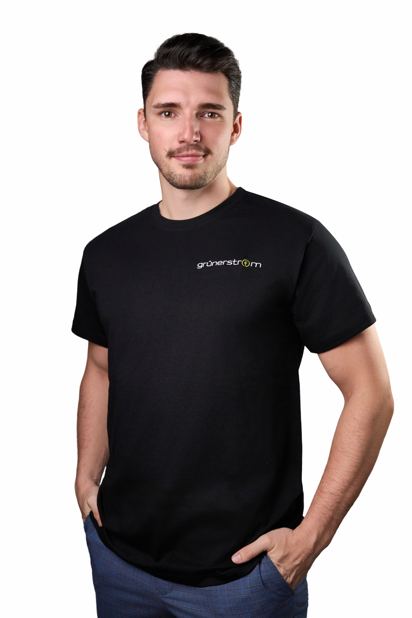 Kurzarm T-Shirt mit Logo