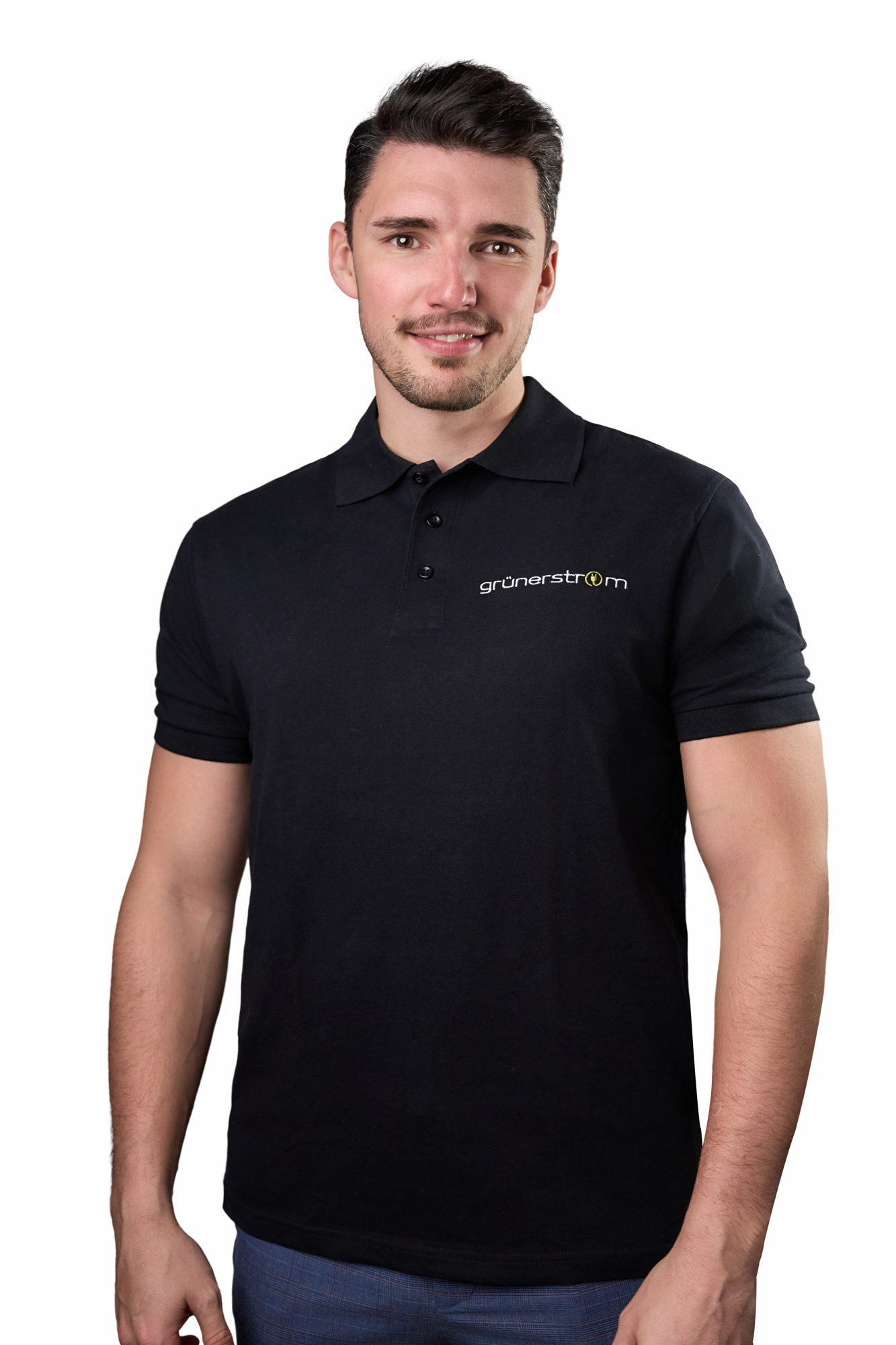 Grünerstom Polo-Shirt Schwarz
